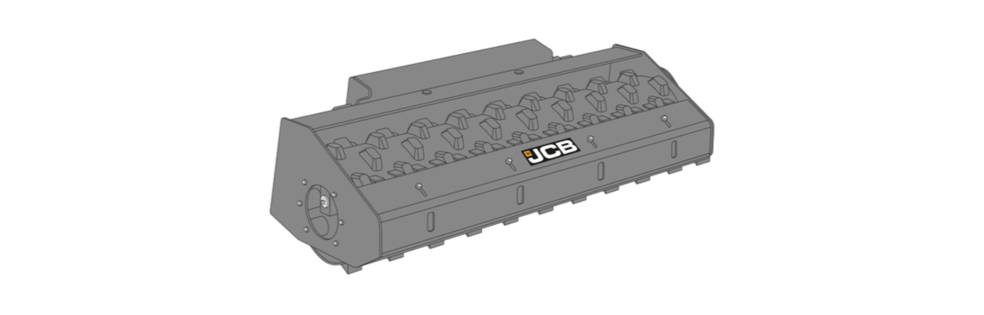 JCB Machine Mounted Rollers Saudi Arabia